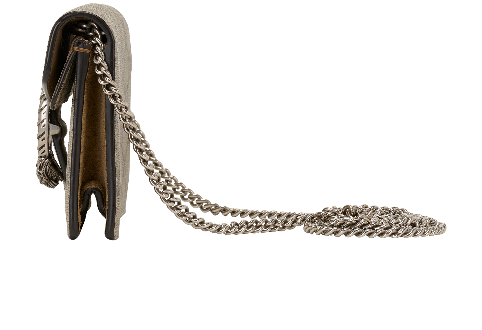 Super Mini Dionysus, &pound;550, Handbags, Beige, Canvas, Bottom view